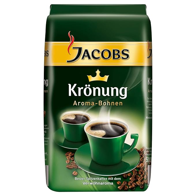 Jacob's Kronung Whole Bean Coffee 500g